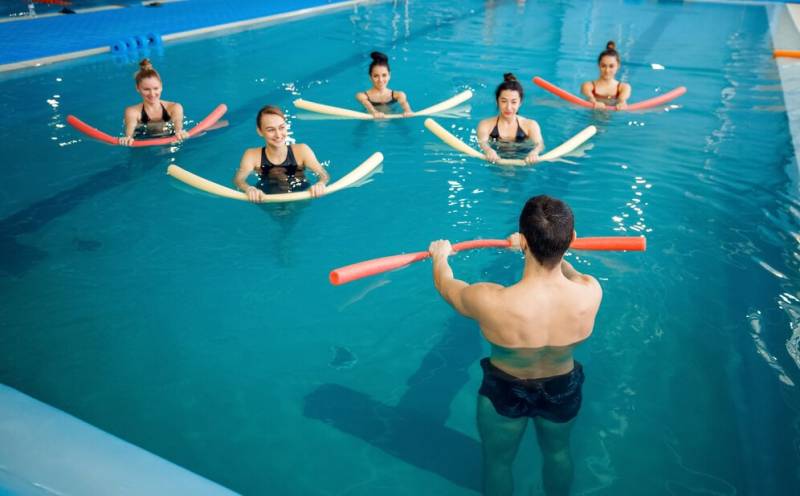 séance de gymnastique aquatique pour renforcer ses muscles à Aix en Provence 